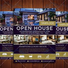 realestate open house invitation postcard ink and paper real estate open house invitation template