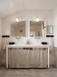 67 Best Bathrooms Images On Pinterest Bathroom And You Could 2 Shower Curtains Of The Same Design Window Be Made From Excess Cut Off Sink Skirting