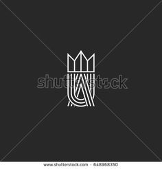 Letters TE logo monogram template two lines outline style isometric Letters TE logo monogram template two lines outline style isometric