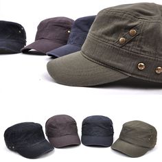 United States Army Star Military Cadet Castro GI BDU Baseball Cap Hat Caps Hats
