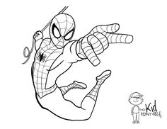 Spiderman Coloring Pages ColoringMarvel ColoringComic Book