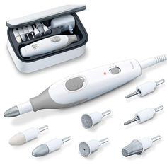 Good Chance of Beurer 10-piece Professional Nail Drill Kit for Manicure & Pedicure | Electric Nail File Set incl. 7 Attachments & Pouch | Nails Care Tool with 3 Speeds, All in One Trimmer, Grinder & Polish, MP32Beurer 10-piece Professional Nail Drill Kit for Manicure & Pedicure | Electric Nail File Set incl. 7 Attachments & Pouch | Nails Care Tool with 3 Speeds, All in One Trimmer, Grinder & Polish, MP32 - The products we sell are vibes products and tone is guaranteed. We guarantee our goods are Foot Pedicure, Pedicure Kit, Pedicure Tools, Manicure And Pedicure, Gel Nails, Mani Pedi, Nail Polish, Professional Nail File, Electric Nail File