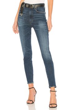 CITIZENS OF HUMANITY Avedon Ultra Skinny Denim Jeans Montauk Blue $218 #102