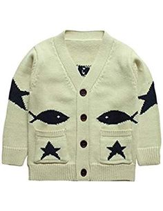 UWESPRING Kids Boys Girls Ribbed Turtleneck Solid Sweater Knitwear Wool Long Sleeve Pullover