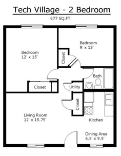 2 Bedroom Bungalow Floor Plan | ... plan and two generously sized ... 2 Bedroom Bungalow Floor Plan | ... plan and two generously sized ...