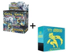 SAVE 35%! Was $185.95; now $119.97 | POKEMON LOST THUNDER booster box + ELITE TRAINER SUN & MOON | ENGLISH The Sun & Moon-Lost Thunder expansion fuses the new with the traditional, featuring Celebi and Ditto, plus Blacephalon-GX, Lugia-GX, Tyranitar-GX, and the newest Mythical Pokémon, Zeraora-GX! More than 20 Trainer cards. | FREE SHIPPING & FREE RETURNS! | eBay! Seal, English, Pokémon, Pokemon, Mythical Pokemon, Ebay, Booster, Thunder, Box