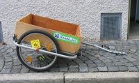 Die 40+ besten Bilder zu Fahrradanhänger | fahrradanhänger fahrradanhänger Hinterher xxl light Biketrailer Cargobike