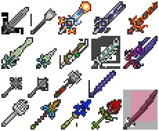 Terraria spears