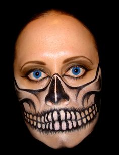skull face face painting by catherine httppaintbodyideasblogspotcom misc pinterest skull face amazing halloween makeup and halloween stuff - Skull Face Painting Ideas For Halloween skull face face painting by catherine httppaintbodyideasblogspotcom misc pinterest skull face amazing halloween makeup and halloween stuff - Skull Face Painting Ideas For Halloween
