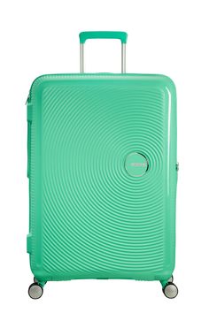 American Tourister Soundbox Trolley L 4R 77cm, erweiterbar Deep Mint Baker Street, Luggage Sale, Vinyl Records