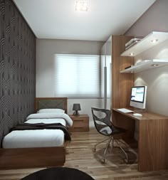 Small Apartment Bedrooms, Apartment Bedroom Design, Bedroom Layouts, Small Apartments, Bedroom Ideas