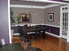 my eggplant purple dining room, i chose this color on a whim and my eggplant purple dining room, i chose this color on a whim and