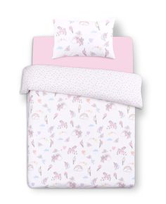 Details About Unicorn Duvet Reversible Bed Set Primark Single Double Amazing Fashion Prices