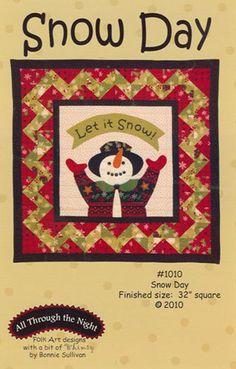 All Through the Night Wool Applique Let Your Heart Sing Wool Pillow Kit...designed by Bonnie Sullivan