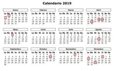 10 Calendario 2019 Ideas Calendar Printables Calendar Template 2018 Printable Calendar