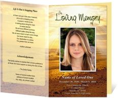 Virgin Mary Funeral Program | Program Template, Funeral And Template