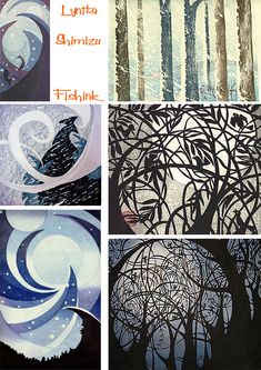 moku hanga abstract moku hanga abstract