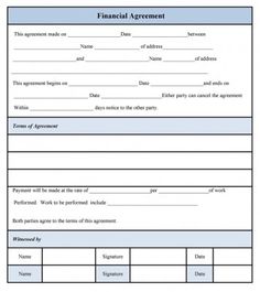 payment plan template free