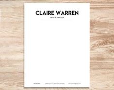 letterhead template for word personalized business letterhead