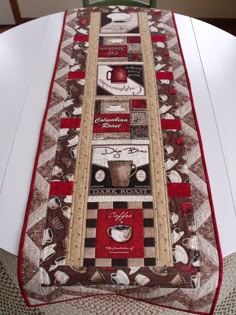 Coffee Theme Runner Rug Pinterest And Coffee Theme Table Runner