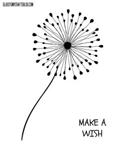 thumbprint dandelion kid craft w free printable bloggers fun