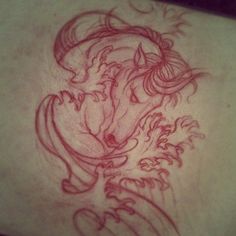 photo Chinese Fire Horse Tattoo 35 fire horse tattoos ideas fire