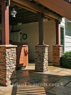 36 Best Stone Columns Images On Pinterest Natural Faux Stone Columns Post Wraps Column Deck Posts Porch