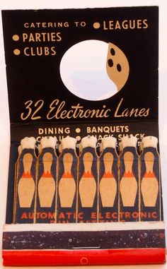 389 best vintage matchbook