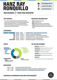 resume web designer