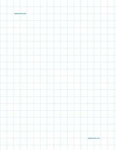 graph paper print out