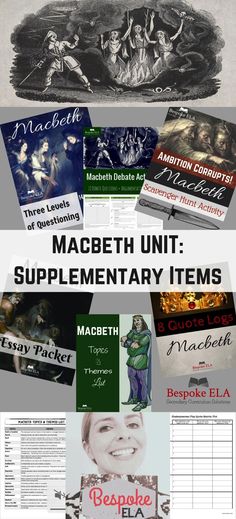 110 best teaching all about shakespeare images english lessons macbeth essay quotes