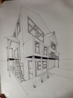 Architecture Drawing Lessons how to draw a 3d house | arts & crafts | pinterest | 3d, vanishing Architecture Drawing Lessons how to draw a 3d house | arts & crafts | pinterest | 3d, vanishing