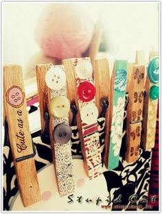 Yellow Onefa Mini Nature Wooden Photo Clips Clothespins Photo Paper Peg Red Heart DIY Craft Clips