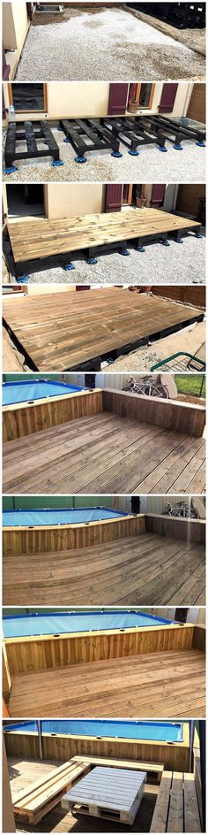 25 Pool Surrounds Decks Ideas Pool In Ground Pools Pool Decks