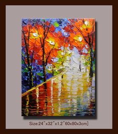 51 best original palette knife abstract images on pinterest