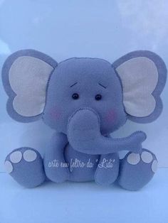 Elefante peluche Sugar seduto elefante peluche 23 x 17 cm peluche elefante Grau Elefante peluche Sugar seduto elefante peluche 23 x 17 cm peluche elefante Grau