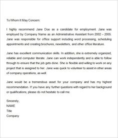 tips and samples for getting and giving recommendations letters