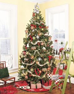 18 adorable mini christmas trees youre going to love holiday how to hang garland on a christmas tree