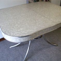 514 Best Retro Dining Tables And Cupboards Images In 2018 Vintage Vintage 1950 S Formica And Chrome Kitchen Table Ate All My Meals On This Until College