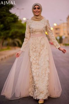Beautiful hijab evening dresses