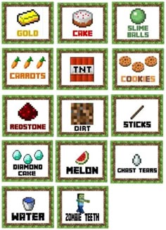 7 Great Minecraft foods labels shots inside 2015 Mine craft picture relating to Minecraft Food Labels Printable titled 7 Least complicated Minecraft foods labels pics inside 2015 Mine craft