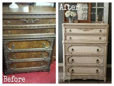 103 Best Rechic Furniture Gallery Images Chalk Paint French Before And After Of Antique High Boy Painted In White Down By Benjamin Moore Rechic Furniture