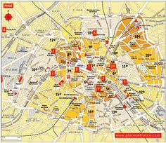 map of paris attractions map paris attractions holidaymapq 693 x 600 pixels