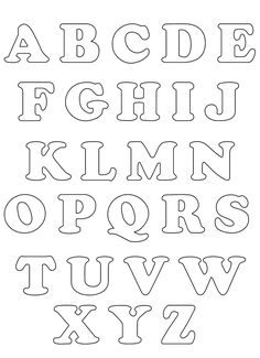 moldes de letras em eva para imprimir e recortar stencils