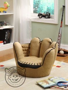 88 Best Sports Themed Nursery Ideas Images In 2018 Infant Room Little Catchers Mitt Kids Chair Sport Theme Armchair Childrens Playroom Co Uk Kitchen Home