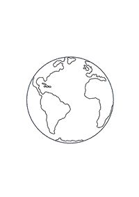 black and white drawing of a cartoon earth art pinterest