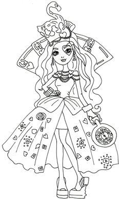 Znalezione Obrazy Dla Zapytania Lizzie Hearts Way Too Wonderland Find This Pin And More On Ever After High By April Ordoyne Free Printable