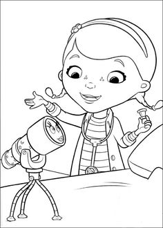 pin by bambini e vacanze on dottoressa peluche disegni da on coloriages docteur la peluche id=30239