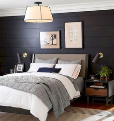 farmhouse bedroom lighting amazing navy master bedrooms zuperdecor accent walls colors decorating ceiling minimalist rooms bed low
