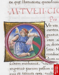 Image result for medieval manuscript epistles cicero
